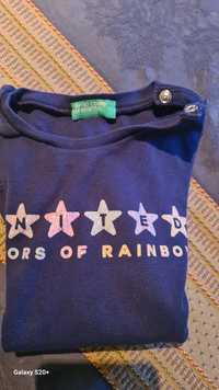 T-shirt de manga comprida, 2-3 Anos, Beneton