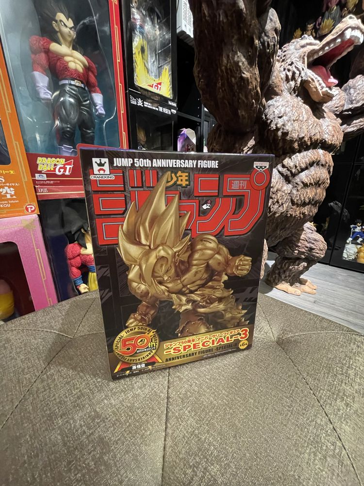 Sh Figuarts Broly e Goku Black e Goku Special Jump 50th