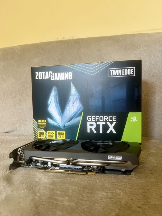 Zotac RTX 3050 Twin 8 GB — Placa Gráfica em Excelente Estado