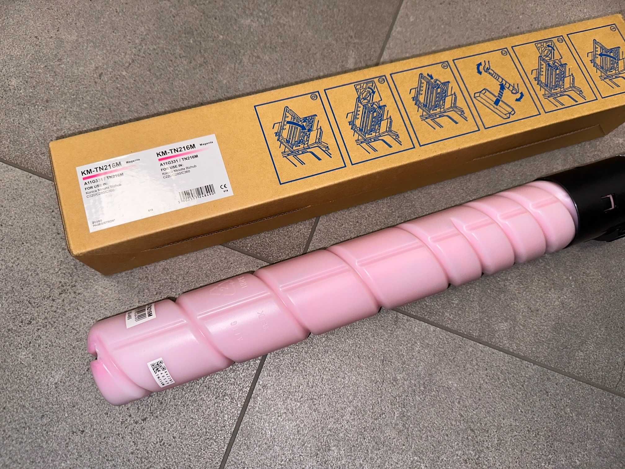 Toner Oryginalny KM TN-214M magenta