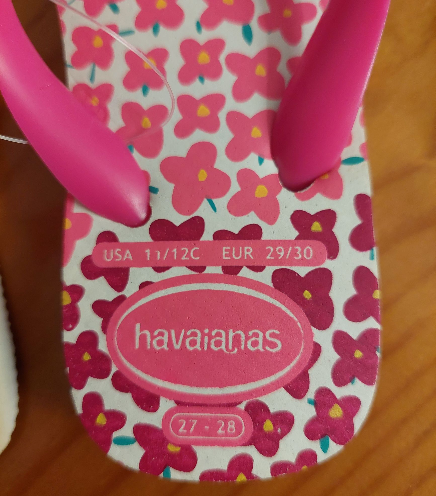 Havaianas Kids Flores novas