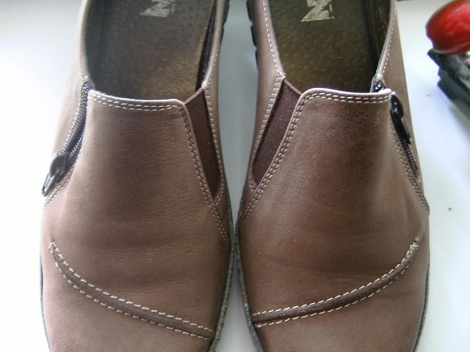 Туфли мокасины натуральная кожа Польша