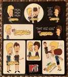 Оригинальный стикер сэт MTV - Beavis and Butt-head (США, 1993)