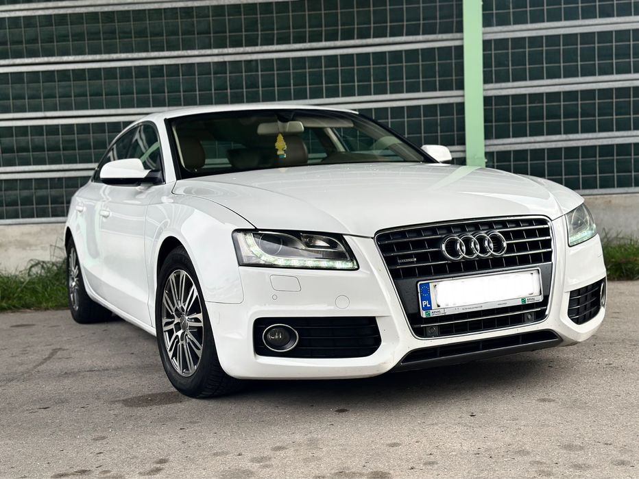 Audi a5 3.0TDI 245KM S-Line sportback Bi xenon, skóry, możliwa zamiana