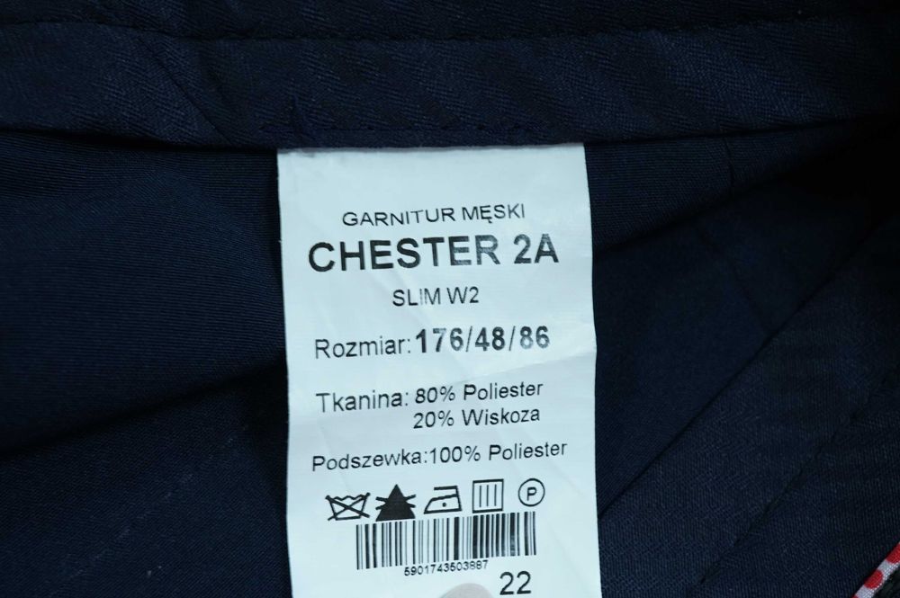 Garnitur męski Bruno Zinger Chester 176