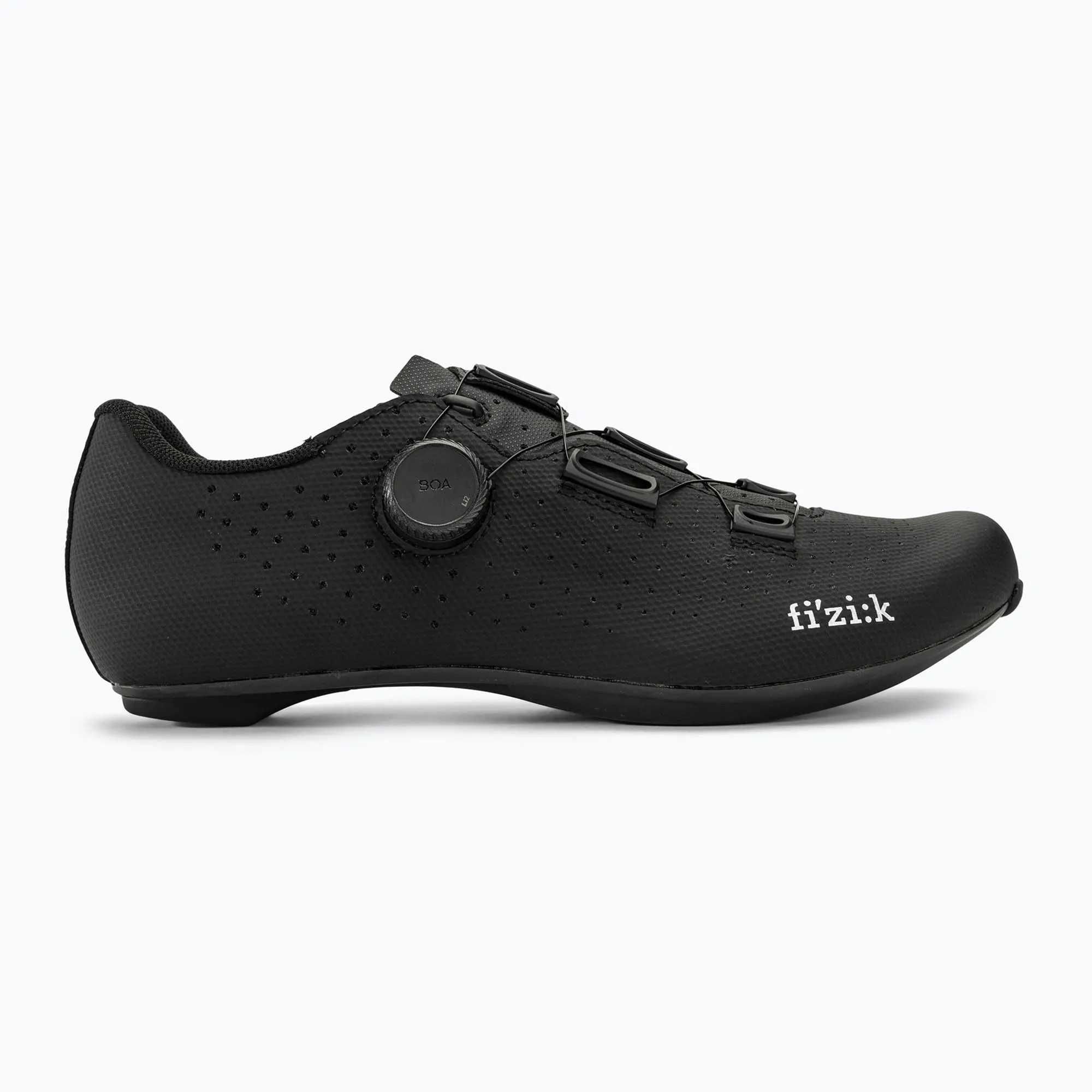 Buty szosowe męskie Fizik Tempo Decos Carbon black/black 43