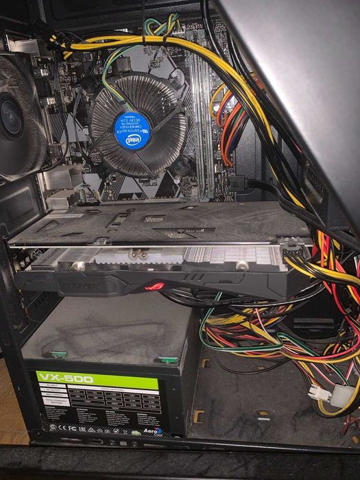 Компʼютер ігровий, Intel core i3 8100, asus prime h310M-K, GTX 1050 ti