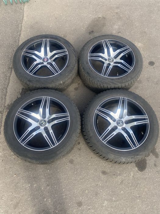 Колеса R17 в зборі зимові шини 215/55 98T і диски PCD5*114.3 ЕТ38