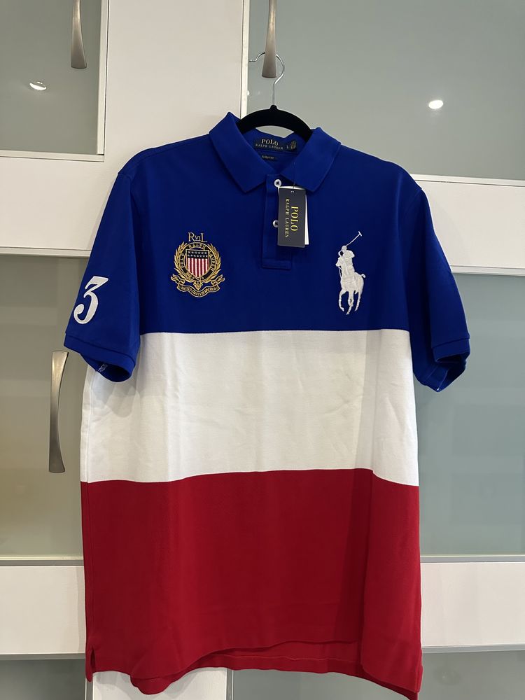 Polo ralph Lauren , размер L , идет на XL