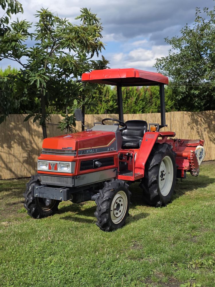 Mini Traktorek YANMAR F215 glebogryzarka (nie kubota iseki gl af fx)