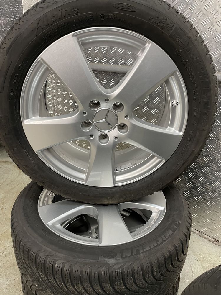 Koła Felg Opony Mercedes C B E V  7,5 j 17 ET48.5 Adax Koźle