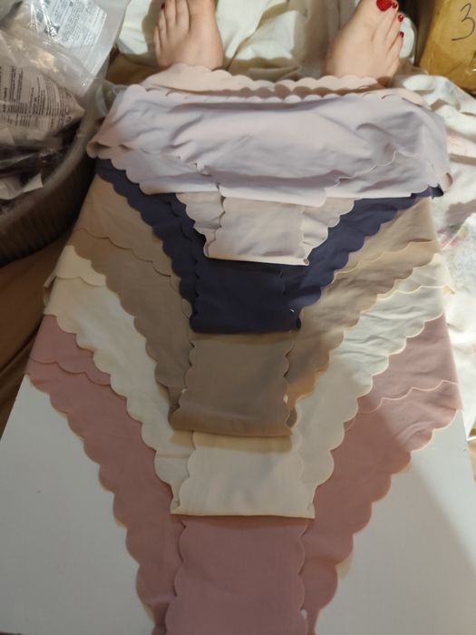 Трусики плавки женские бесшовные 6 шт набор XL