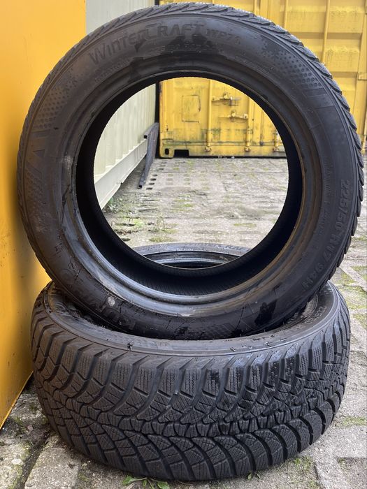 2 Opony zimowe Kumho Wintercraft 94H 225/50/17