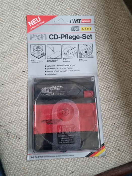 Zestaw ProFi CD-Pflege-Set Promedia Technics (PMT) - Pielęgnacja Płyt