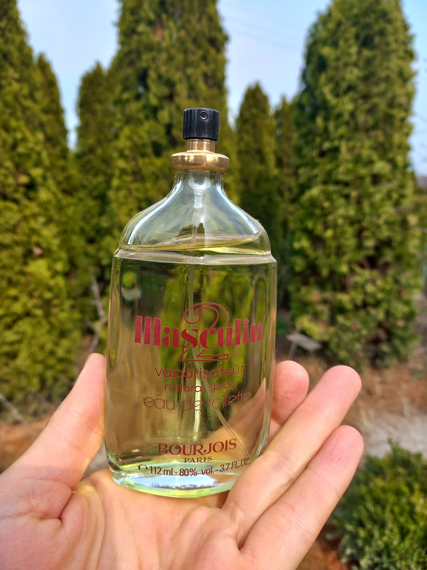 Masculin 2 Bourjois Paris 112 ml EDT perfumy męskie Unikat Oryginał !
