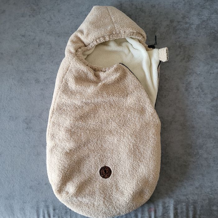 Śpiworek do wózka zimowy 0-12 miesięcy Teddy Bear - Ivory MAKASZKA