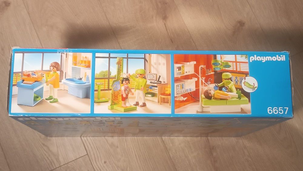 PLAYMOBIL CITY LIFE SZPITAL z wyposażeniem - 6657 stan idealny