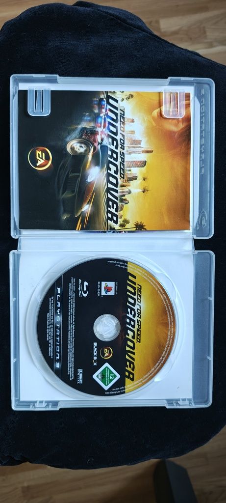 Need For Speed Undercover PL na PS3 po polsku Komplet 3xPL BDB stan