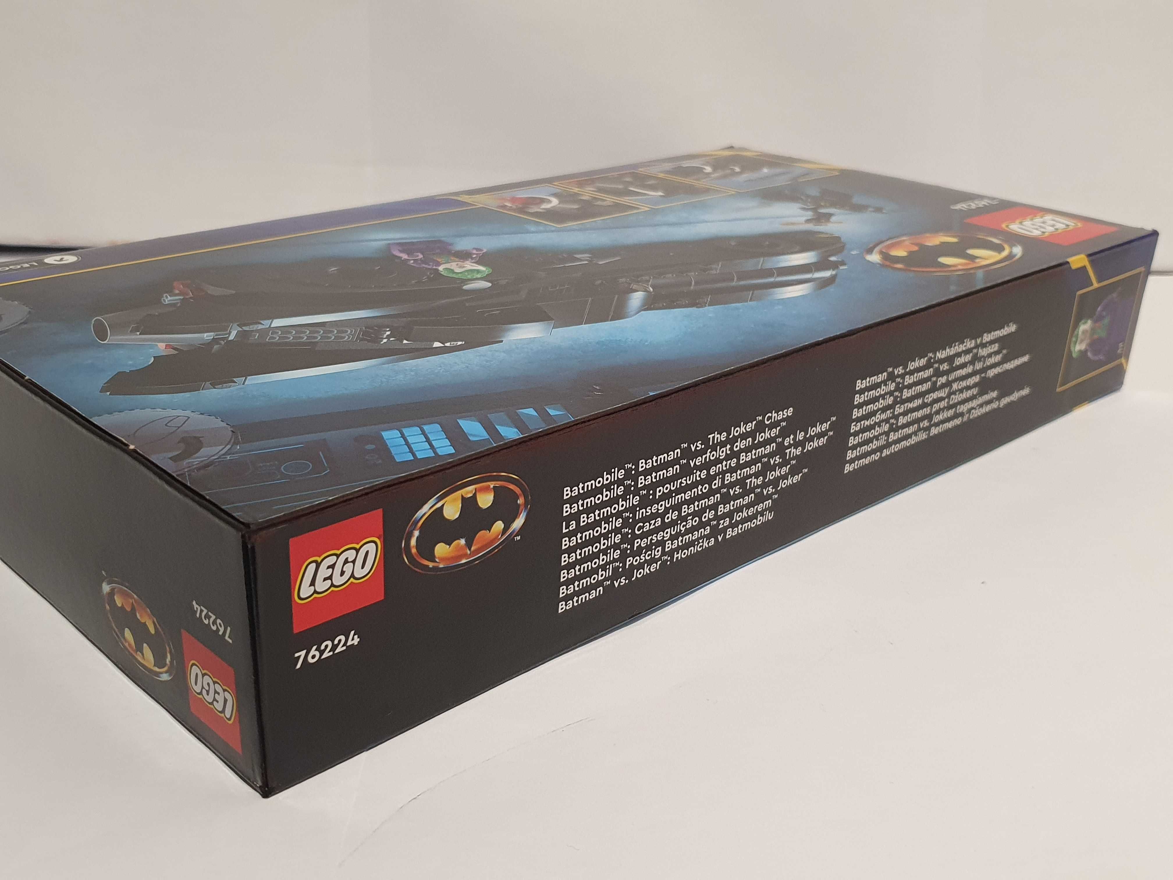 Zestaw LEGO 76224 Batmobil samochod+ Batman +Joker Nowy 438el