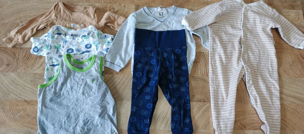 Zestaw ubranek dla chłopca 74 -80