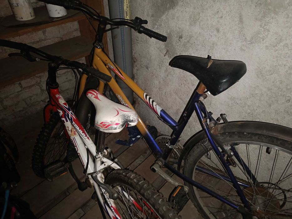 2rowery-,do odświezenia,100zlgratis kask oxelo, 2xkoszyk,kluczyk