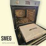 NOWY Piekarnik SMEG SF6400PZX; funkcja PIZZY Z KAMIENIEM; w folii