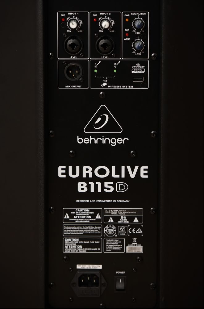 Нова акустична система Behringer Eurolive B115D