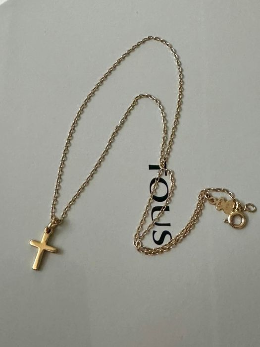 Золотитй хрестик TOUS