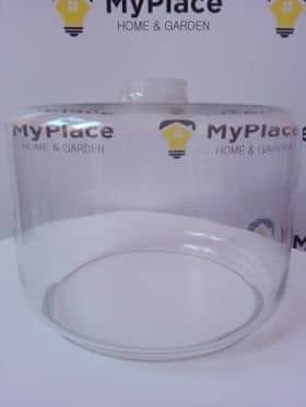 Lampa sufitowa wisząca Eglo Brixham przeźroczysty klosz