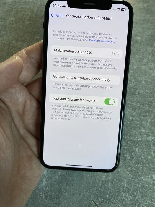 IPhone X 64GB Space grey