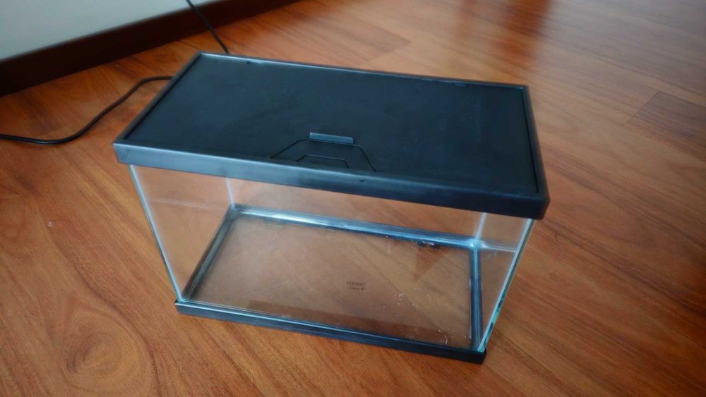 Aquário peixes de 35 CM comprimento.