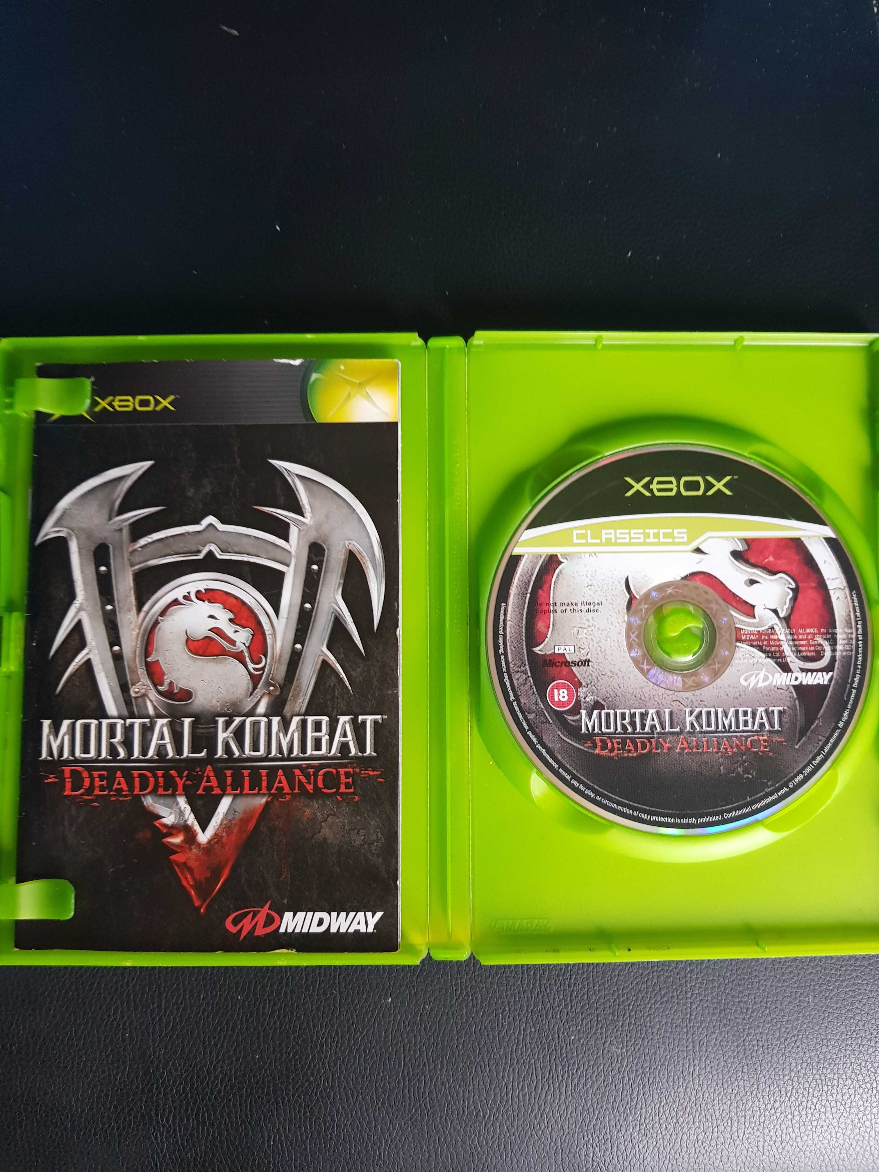 Mortal Kombat Deadly Alliance , XBox , klasyczny xbox