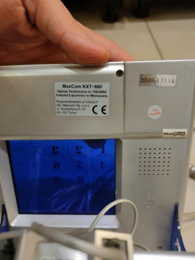 Telefon stacjonarny MaxCom