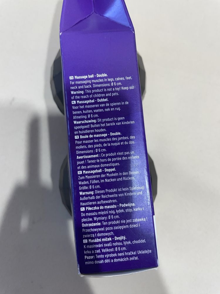 Kula podwójna do masazu Sport Support