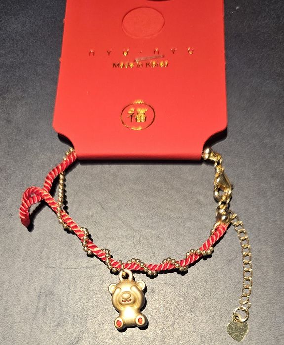 Bransoletka szczęścia koreańskiej firmy nyunyu. Nowa, oryginalny wzór