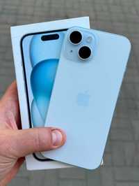 Apple Iphone 15 128GB Blue 100% Global Рідний бокс Магазин Гарантія