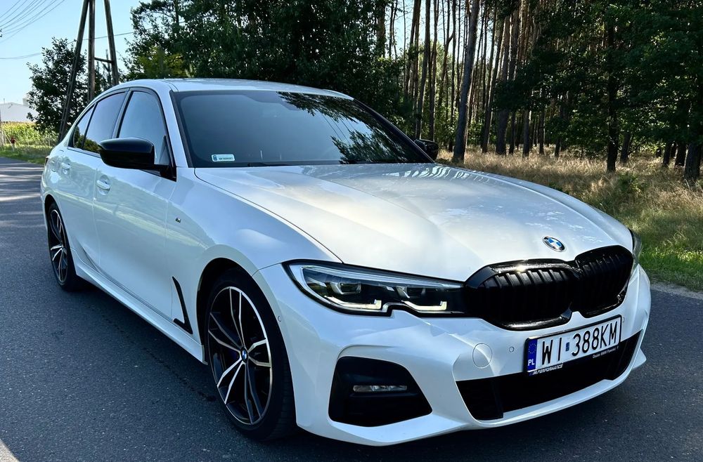 BMW Seria 3 BMW  Bmw G20 , M-pakiet , Shadow Line , perła , ASO , Salon Polska !
