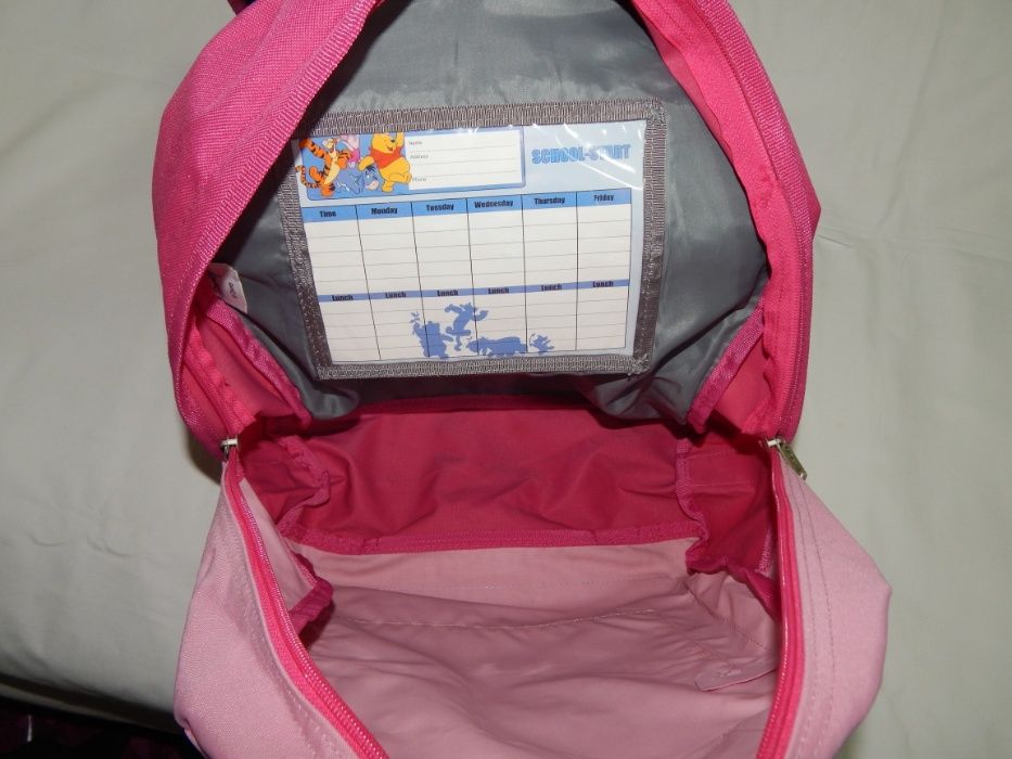 Школьный рюкзак Disney с нарисованным и вышитым Piglet.