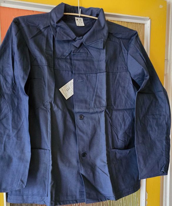 Lekka, cienka kurtka robocza drelich, rozmiar L, nieużywana