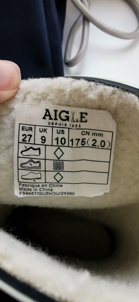 Kalosze Ocieplane Aigle rozmiar 27