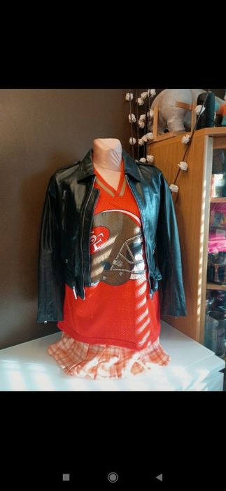 Ramoneska kurtka skórzana