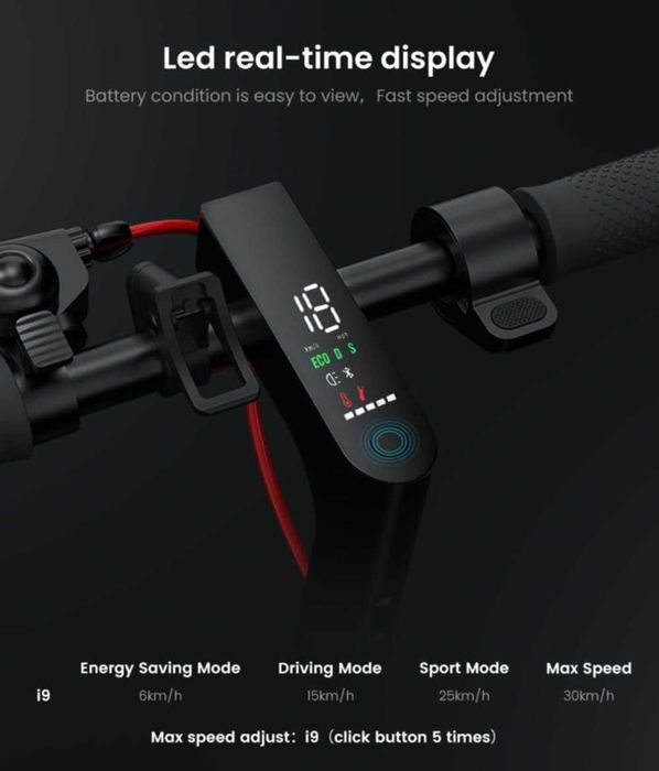 Hulajnoga elektryczna N7 pro 350W Hulajnoga dla dorosłych 7.5Ah