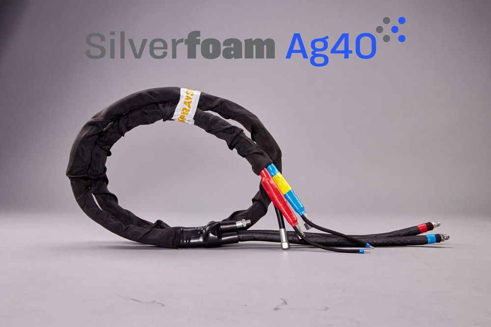 Profesjonalny wąż biczowy podgrzewany 6/3 m do pian PUR i powłok