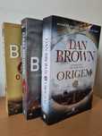 3 livros de Dan Brown novos