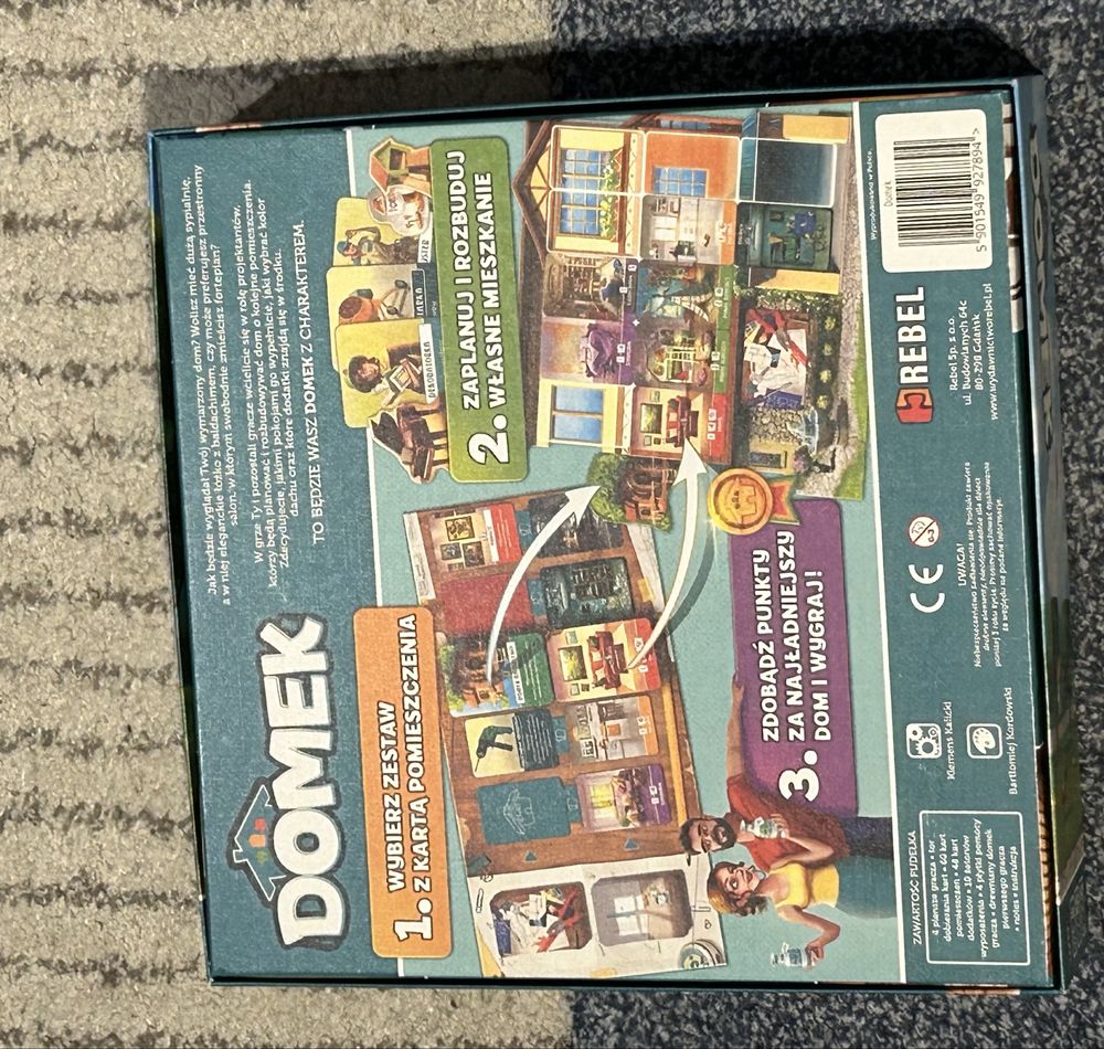 Gra planszowa „DOMEK”