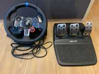 Игровий руль Logitech G29 PC/PS 3/4/5 (thrustmaster) тести/відео, g923
