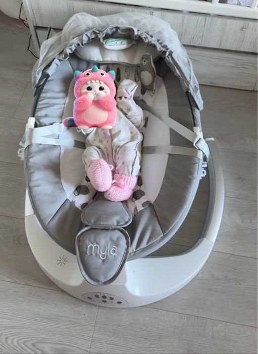 укачивающий центр El Camino Myla ME 1074 Soft Gray.