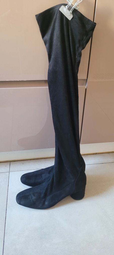 Długie buty kozaki rozm.38