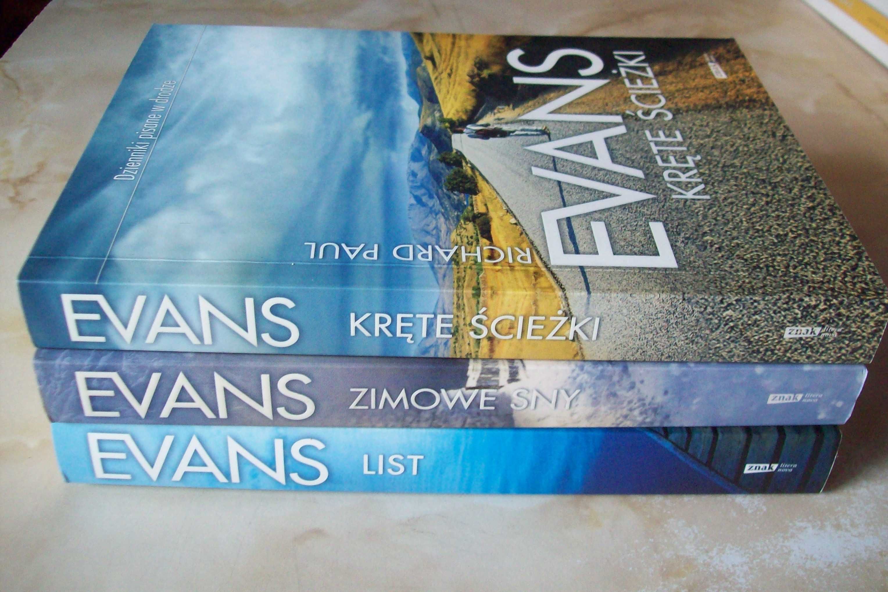 Kręte ścieżki + Zimowe sny + List Evans zestaw 3 książek