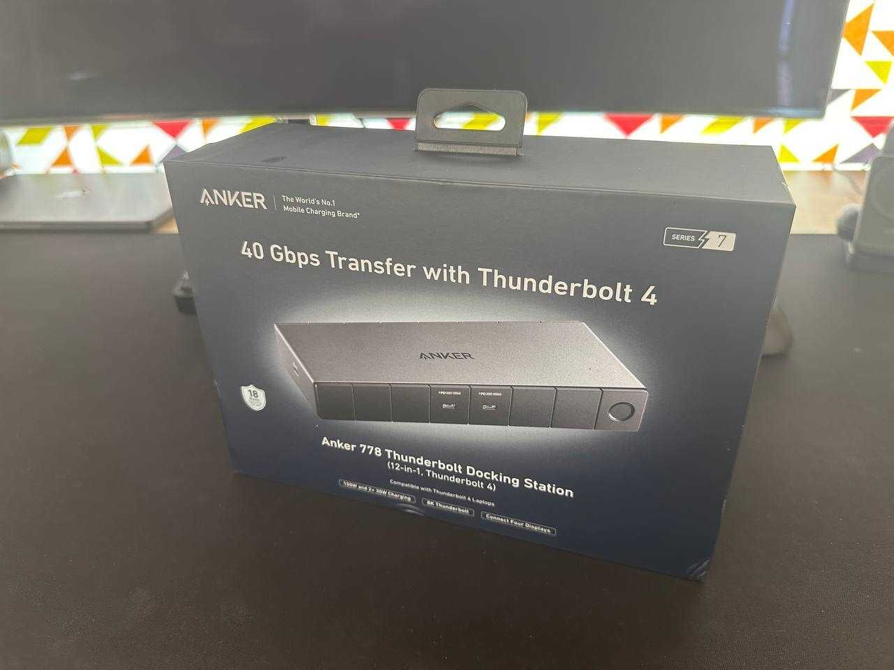 Anker 778 Thunderbolt 4 Докстанція 12 в 1